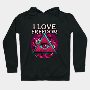 I LOVE FREEDOM Hoodie